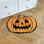 Halloween Pumpkin Tufted Rug