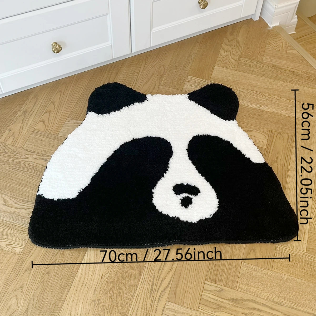 Cute Panda Tufted Rug