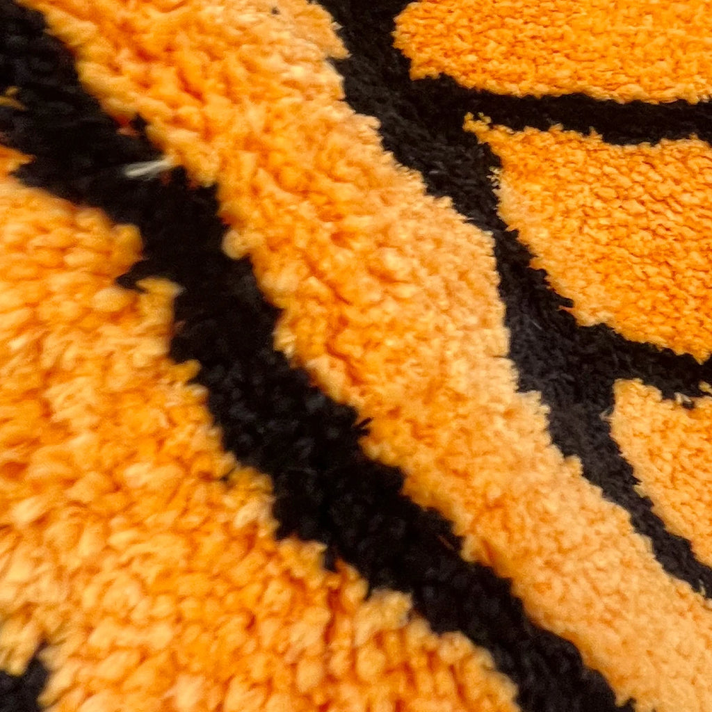 Halloween Pumpkin Tufted Rug