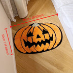 Halloween Pumpkin Tufted Rug