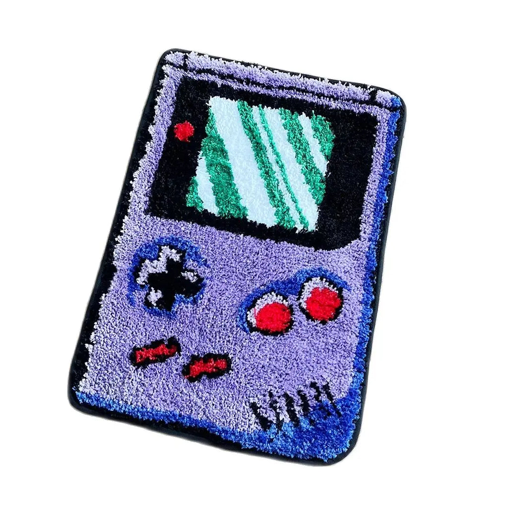 Retro Handheld Game Tufted Rug