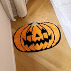 Halloween Pumpkin Tufted Rug