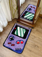Retro Handheld Game Tufted Rug